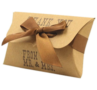 Favor packaging boxes