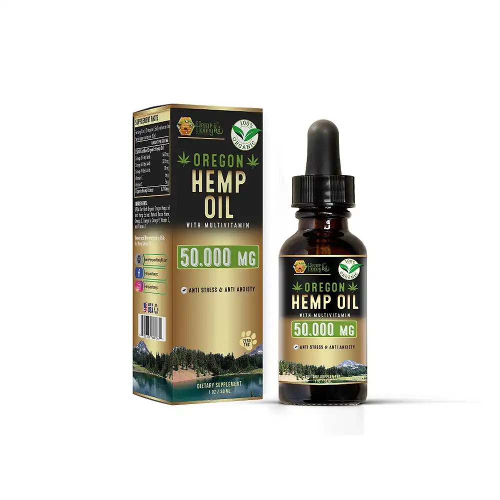 Custom printed hemp oil boxes packaging