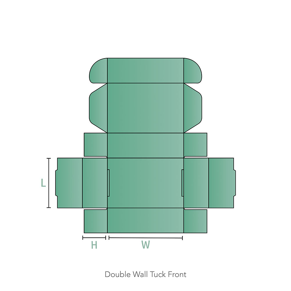 Double Wall Tuck Front