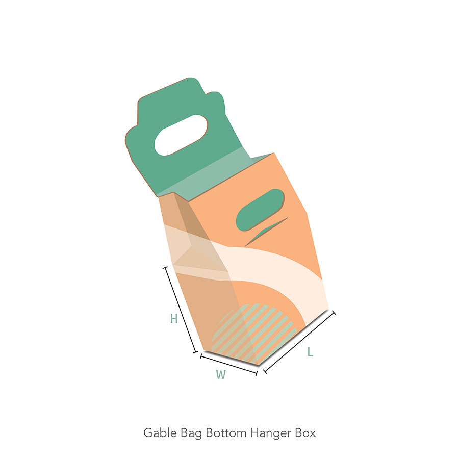 Gable Bag Bottom Hanger boxes