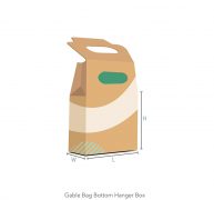 Gable Bag Bottom Hanger box