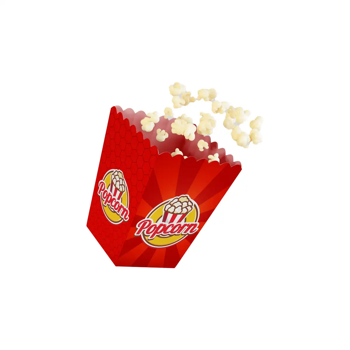 Get Custom Printed Popcorn Boxes