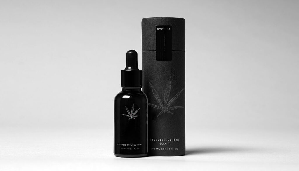 CBD Tincture Product Packaging