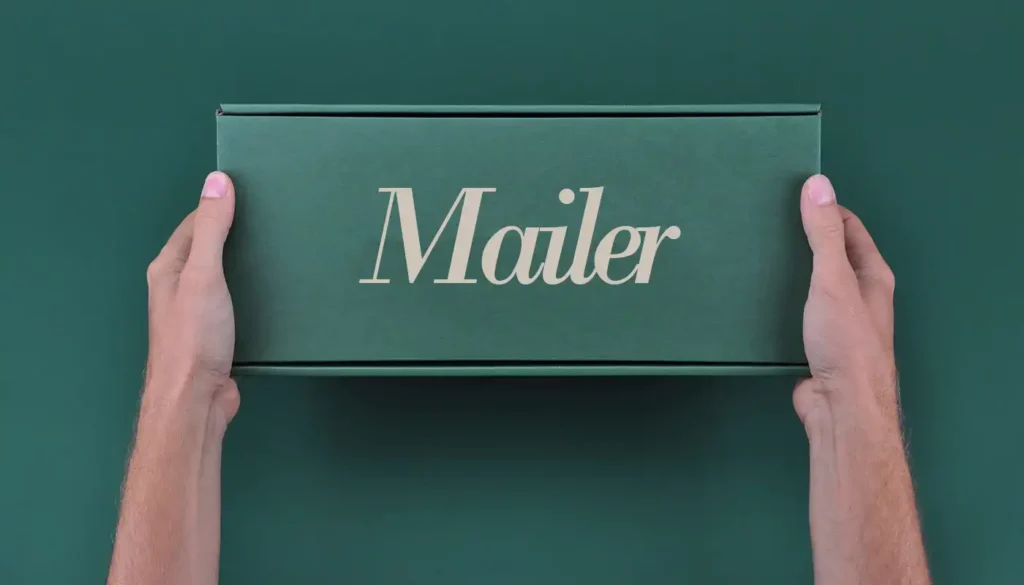 customer mailer box