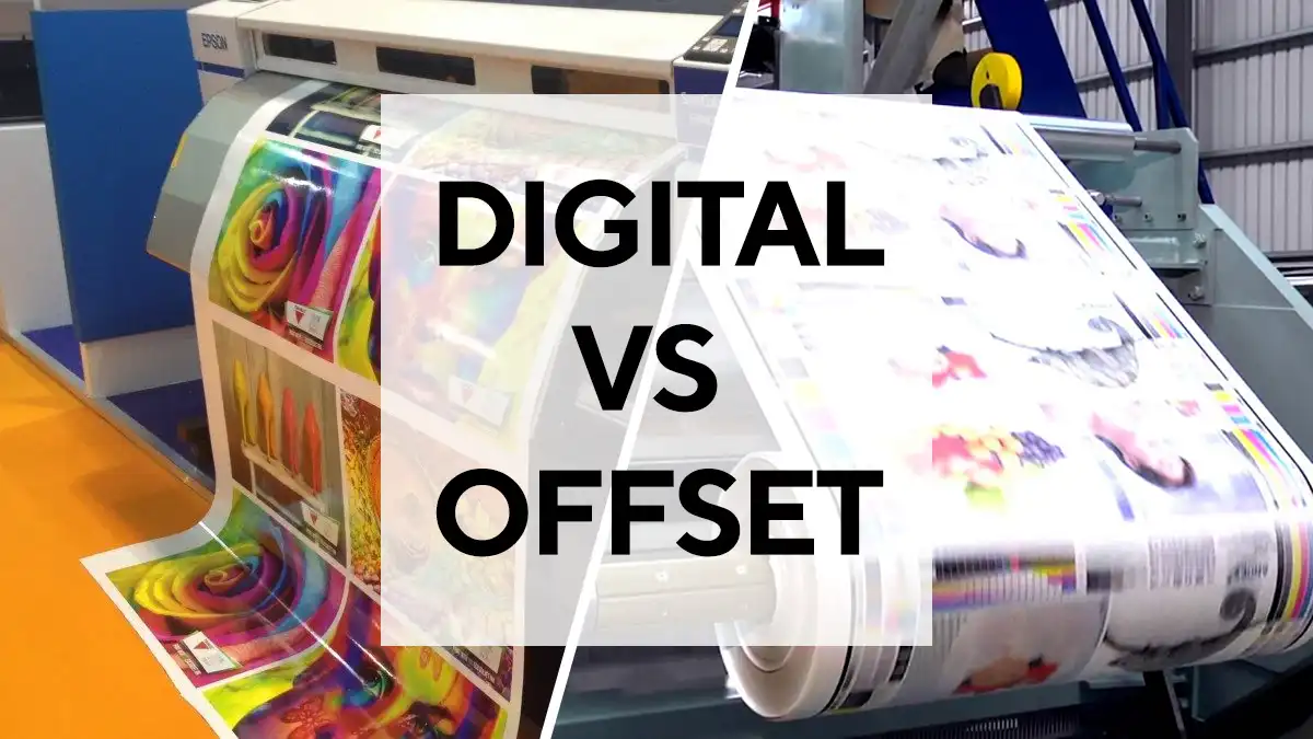 Digital vs Offset printing