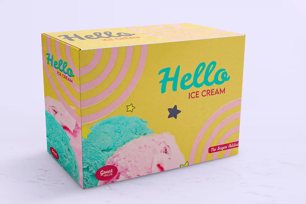 Ice cream packaging