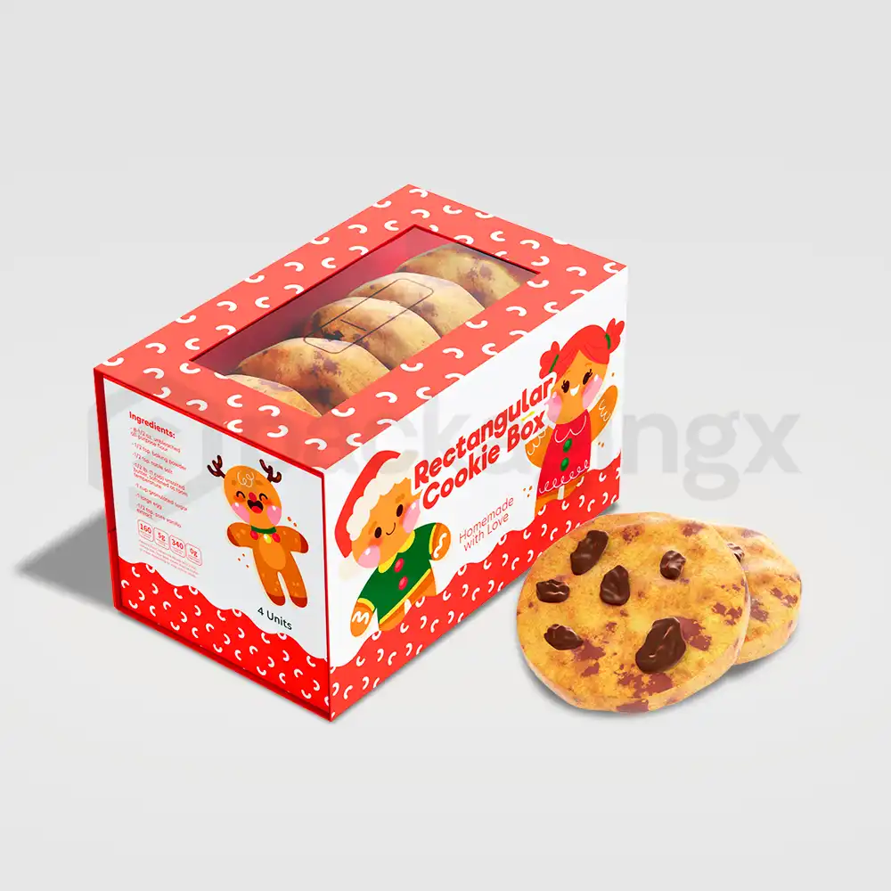 cookie boxes with window